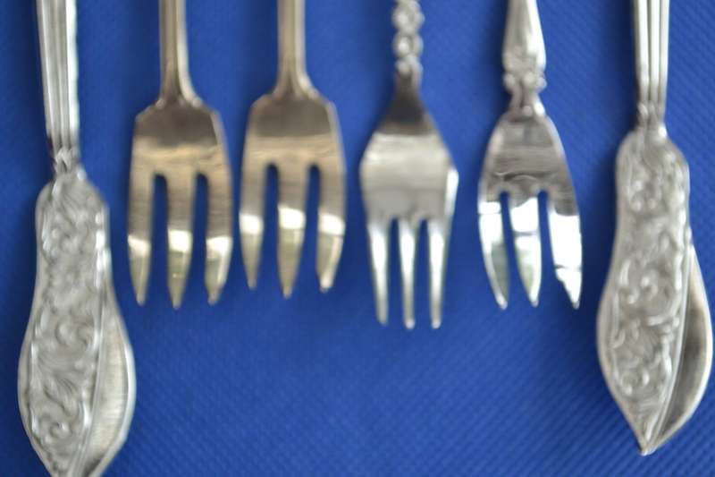 Collectable Forks and Fish Knives - 6 Pieces