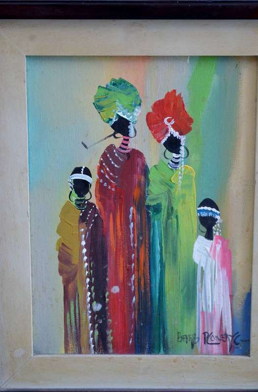 Beautiful Vibrant Barbara Ploner Painting - Signed