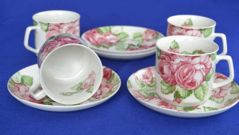 Jones & Middleton Ltd "Summer Rose" Duos x 4