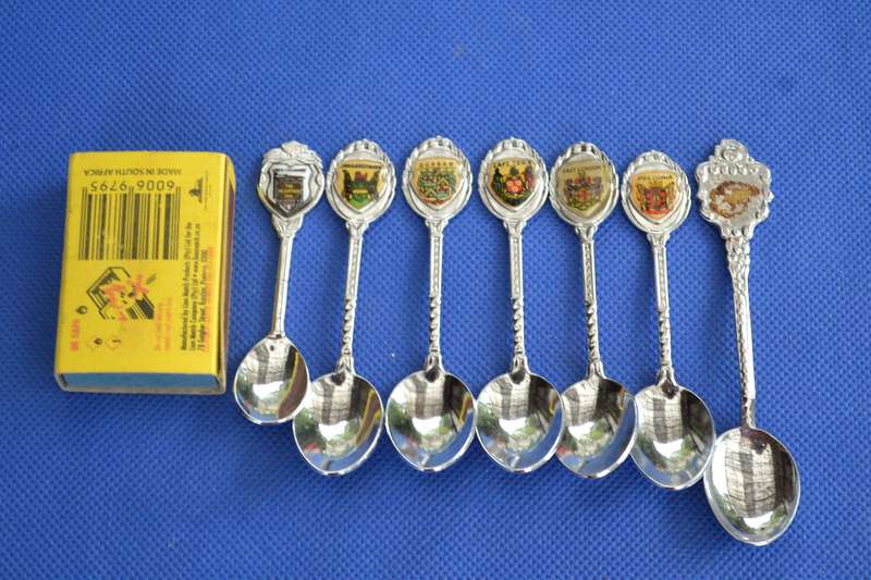 Assorted Vintage Collectable Spoons - 7 Pieces