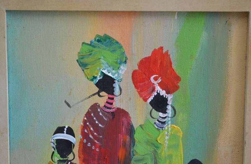 Beautiful Vibrant Barbara Ploner Painting - Signed