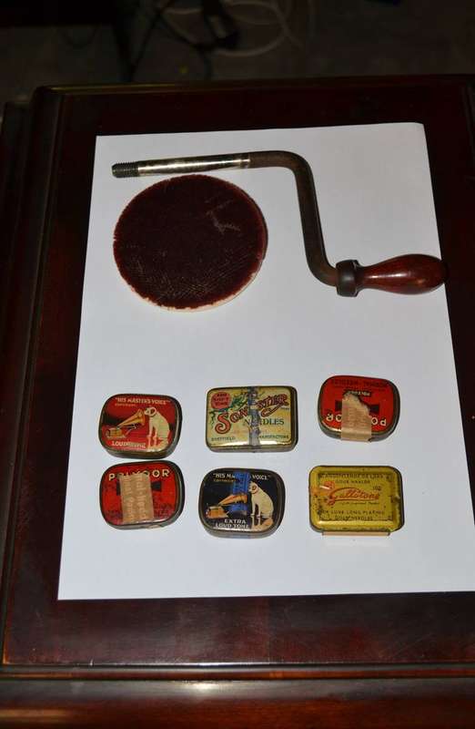 Polydor Electrix Crank Operated Gramophone c1930,s