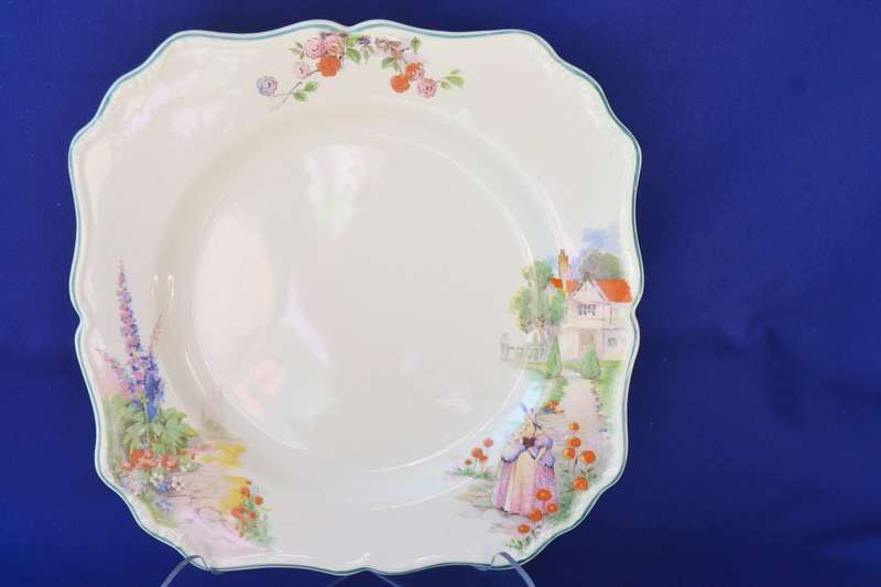 English Porcelain Vintage Cake Plates - Various Makers