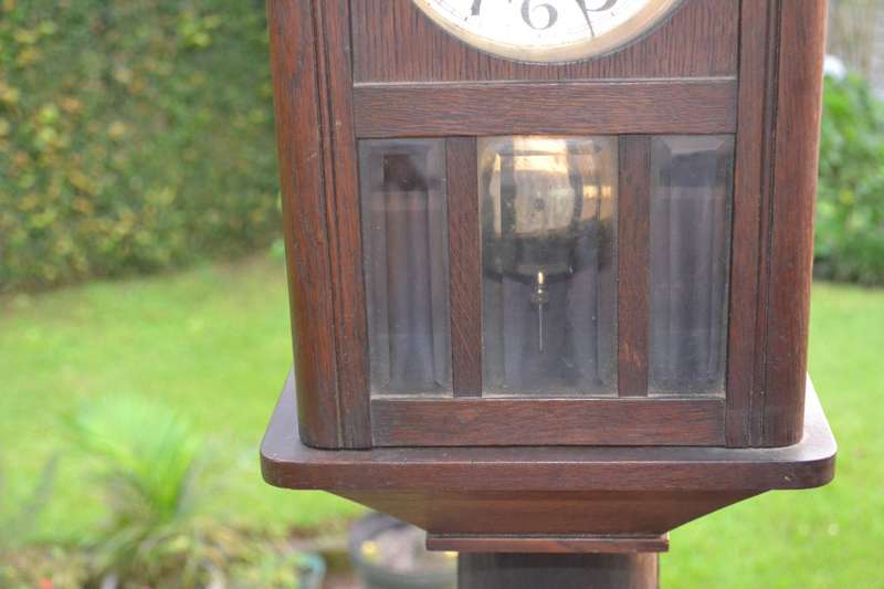 Friedrich Mauthe Schwenningen (FMS) Wooden Wall Clock -  Germany