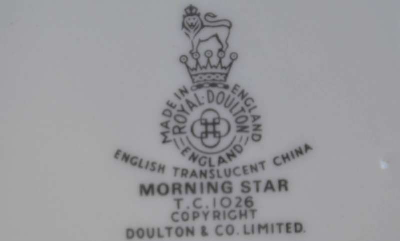 Royal Doulton Morning Star Part Tea Set - 26 Pieces