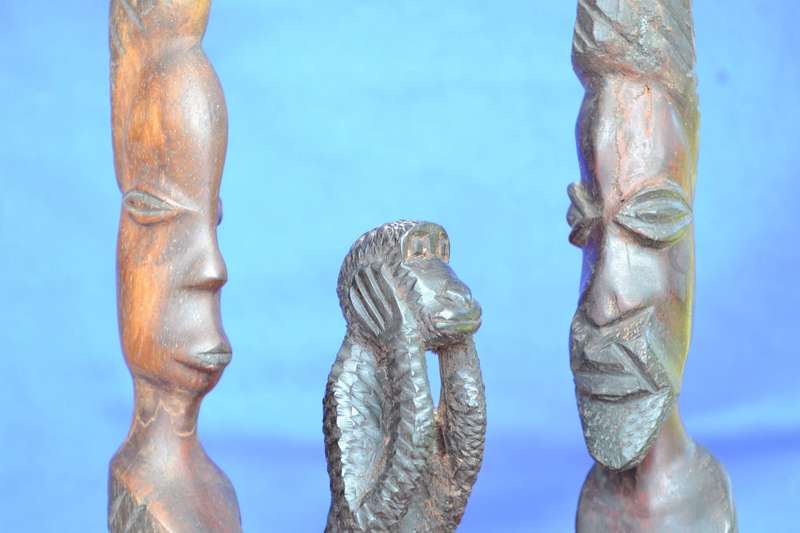 Three Small Tanzanian Wood carvings