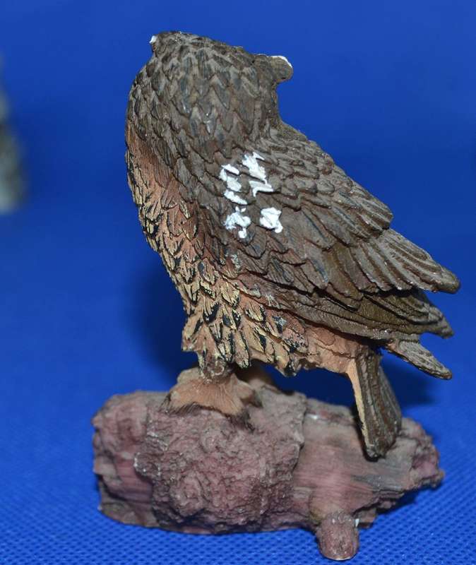 Collection of /owl Ornaments - Various Materials - 5 Pieces