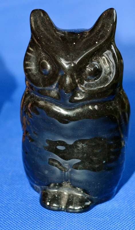 Collection of /owl Ornaments - Various Materials - 5 Pieces
