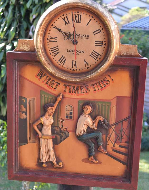 Vintage John Walker London 3D Wall Clock