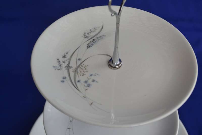 Johnson Bros Snowhite Ironstone 3 Tier Cake Stand