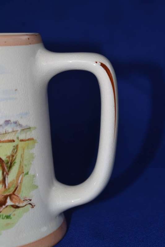Vintage Ambassador Ware "English Hunting Scenes" Tankard /  Mug