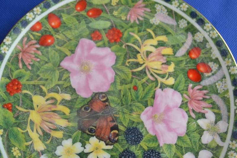 Coalport Limited Edition Collectors Plate - Somerset Meadow Heathfield - With COA