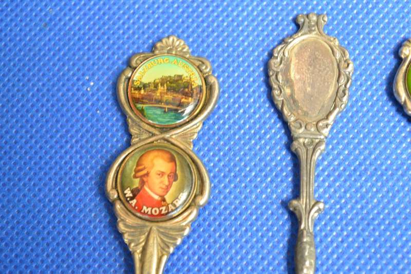 Assorted Vintage Collectors Spoons x 4