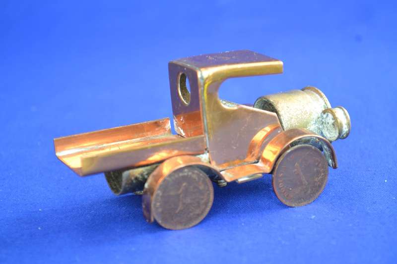 Royal Sable Copper Zimbabwe - Trench Art Style Pick-Up Truck