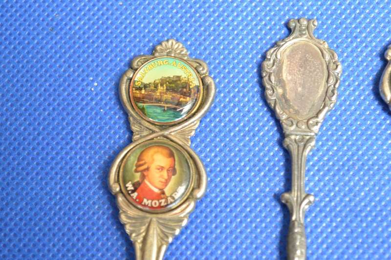 Assorted Vintage Collectors Spoons x 4