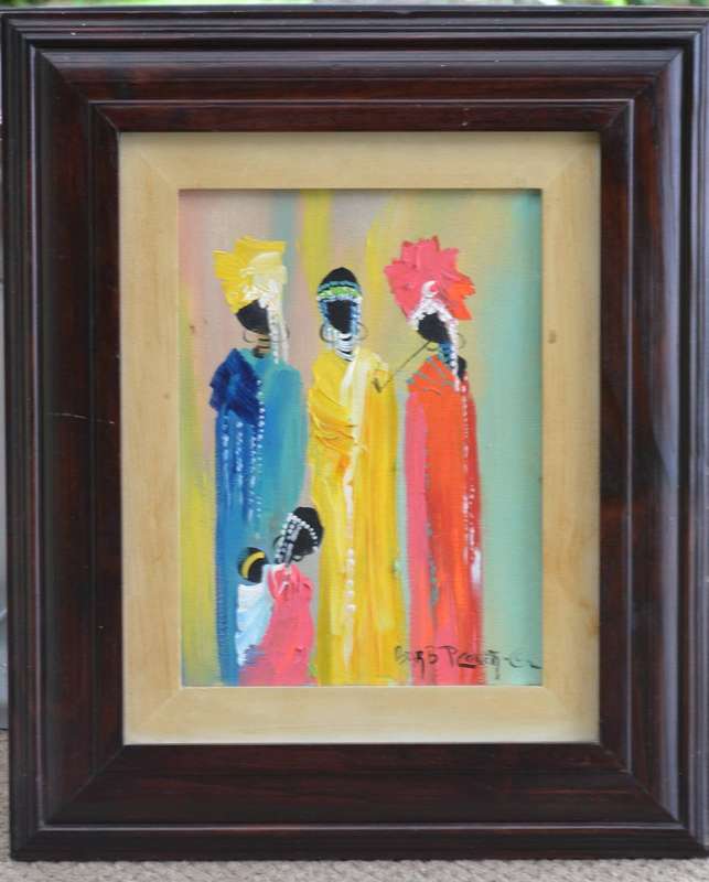 Beautiful Vibrant Barbara Ploner Painting - Signed