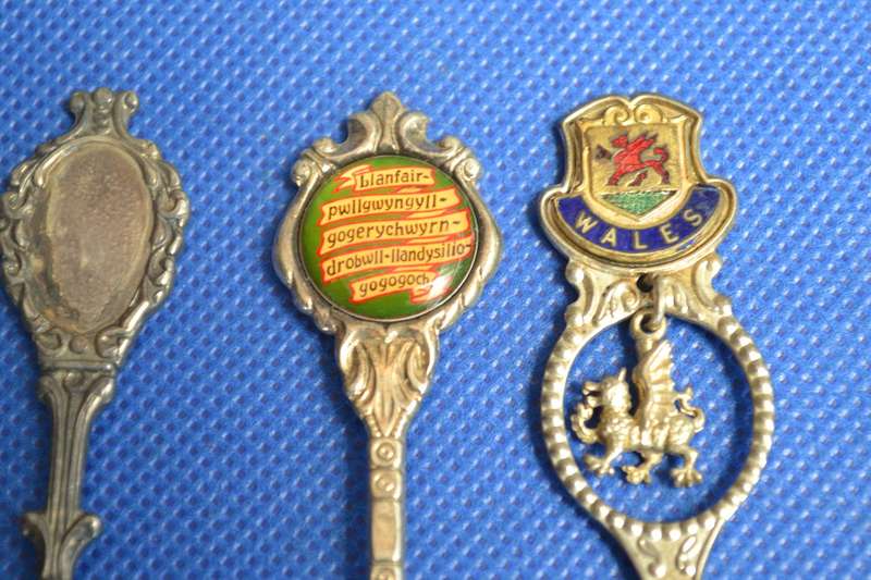 Assorted Vintage Collectors Spoons x 4