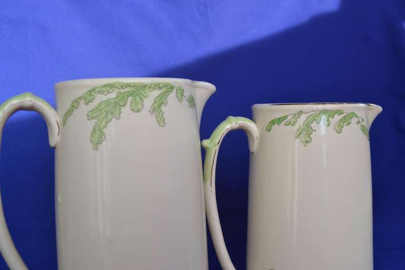 Crownford Art Deco Jugs x 2  - Vintage c1930,s - 1940,s