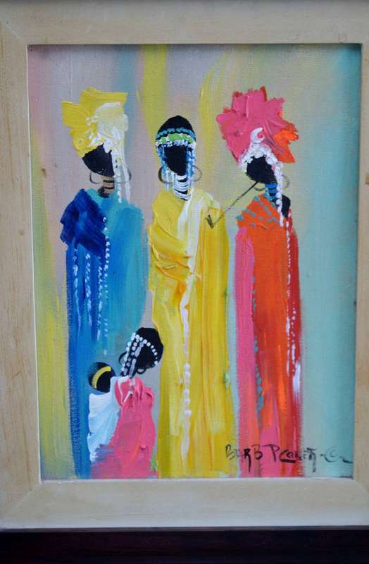 Beautiful Vibrant Barbara Ploner Painting - Signed