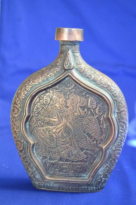 Antique brass Water Flask