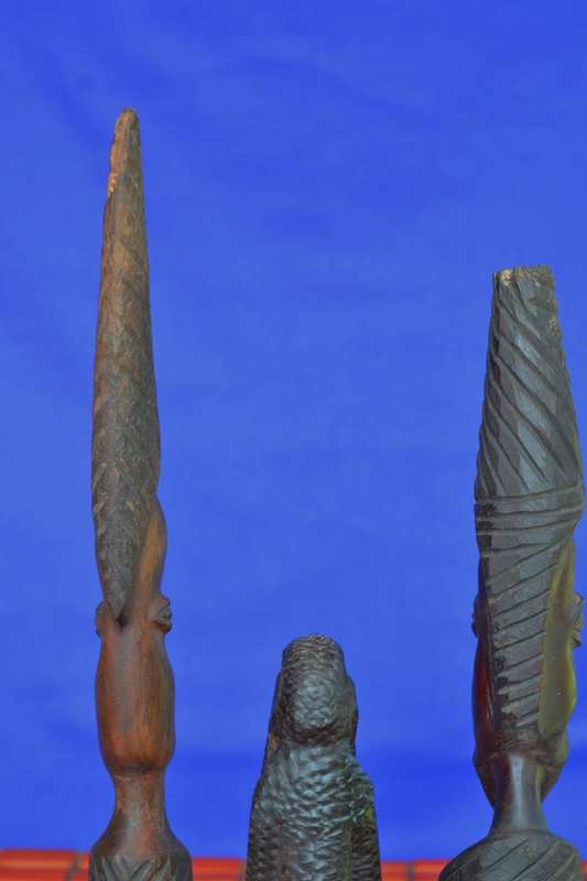 Three Small Tanzanian Wood carvings