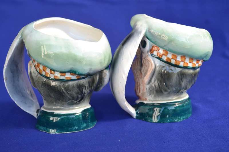 Pair of Vintage Character Jugs