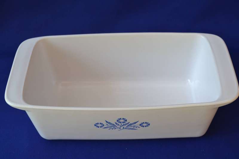 Vintage Corning Ware Cornflower Blue Roasting / Lasagne Dish and Loaf Pan