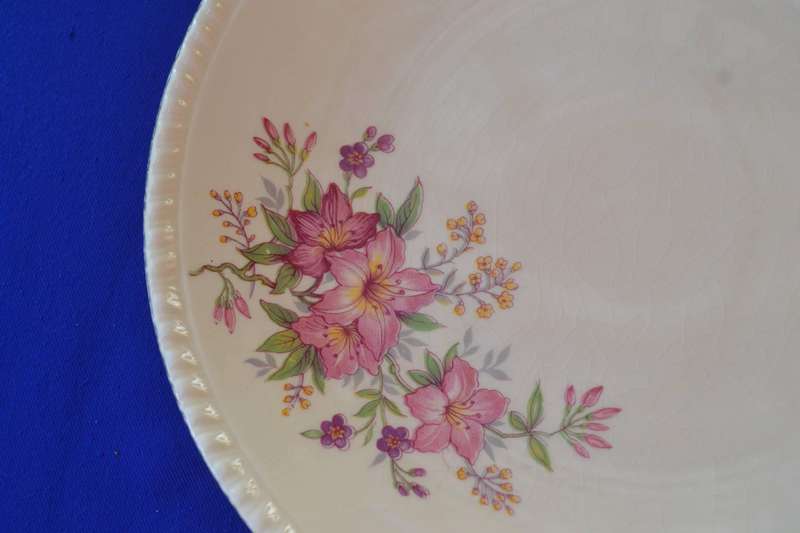 English Porcelain Vintage Cake Plates - Various Makers