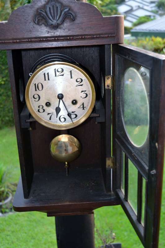 Friedrich Mauthe Schwenningen (FMS) Wooden Wall Clock -  Germany