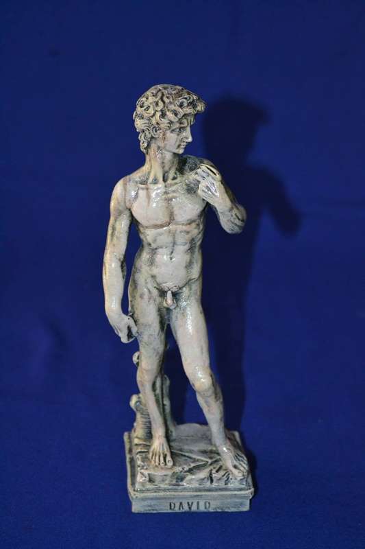 Vintage Classic A Santini Resin Figure - David