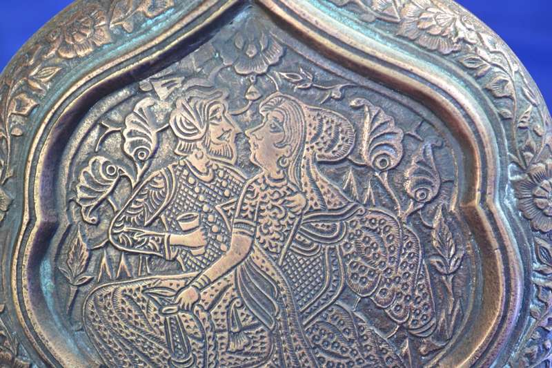 Antique brass Water Flask