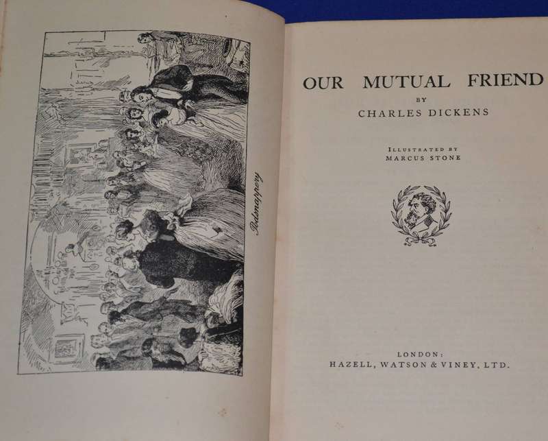Charles Dickens Complete 16 Book Set (Some Illustrated) c1933
