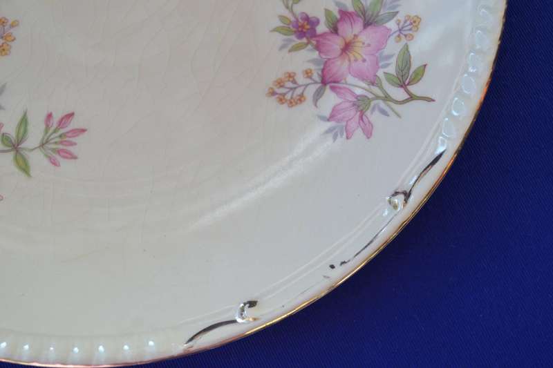 English Porcelain Vintage Cake Plates - Various Makers