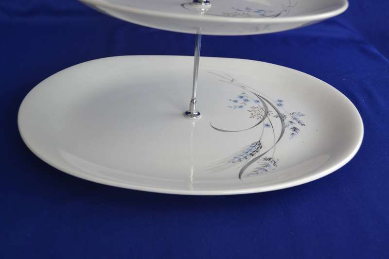 Johnson Bros Snowhite Ironstone 3 Tier Cake Stand