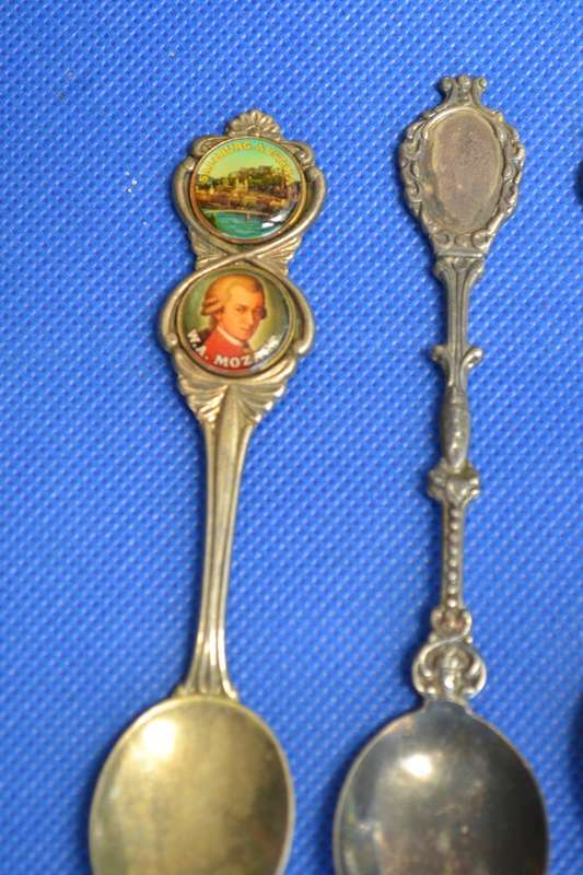 Assorted Vintage Collectors Spoons x 4