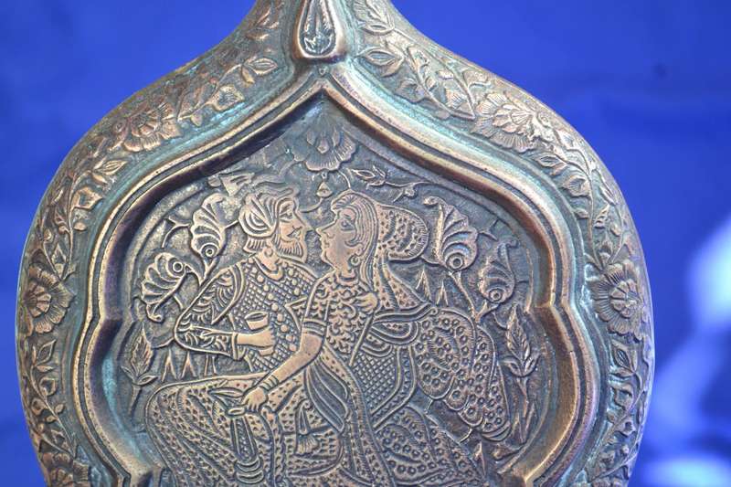 Antique brass Water Flask