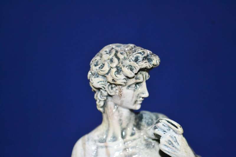Vintage Classic A Santini Resin Figure - David