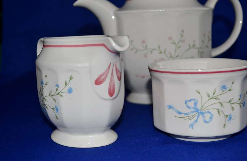 Vintage Churchill "Mille Fleurs" Tea Set - 3 Pieces