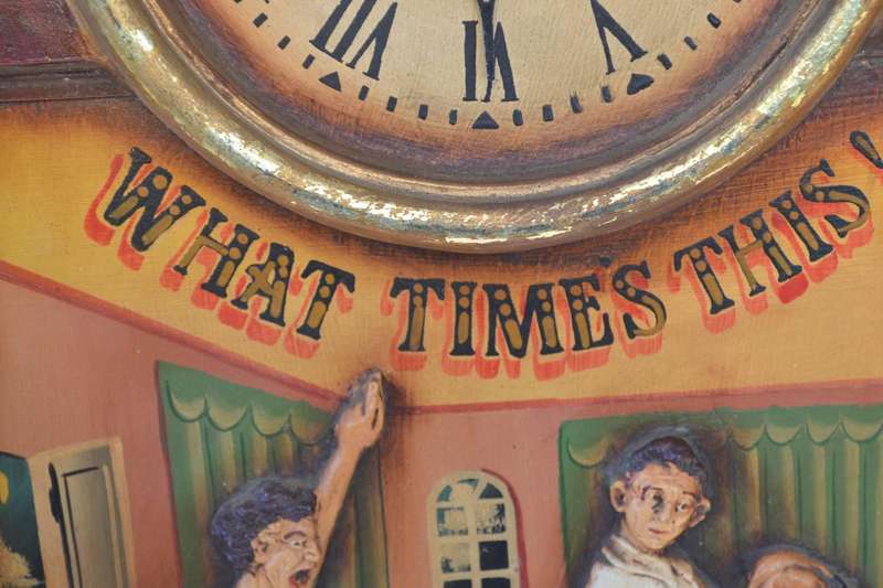 Vintage John Walker London 3D Wall Clock