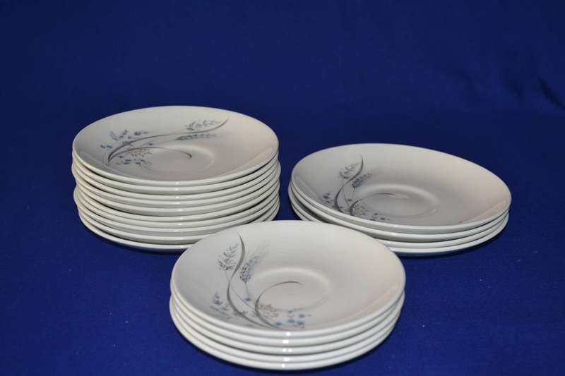 Vintage Johnson Bros Ironstone Saucers from thr Snowhite Range -  20 Pieces