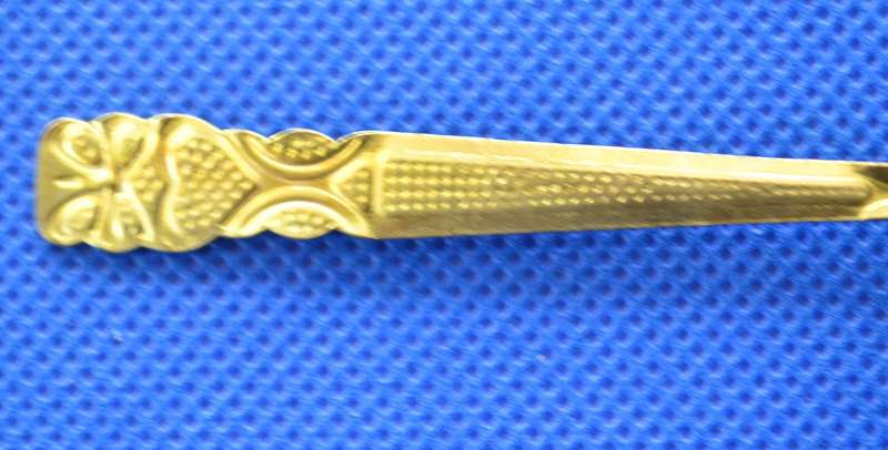 Collection of 35 Small Gold toned Spoons