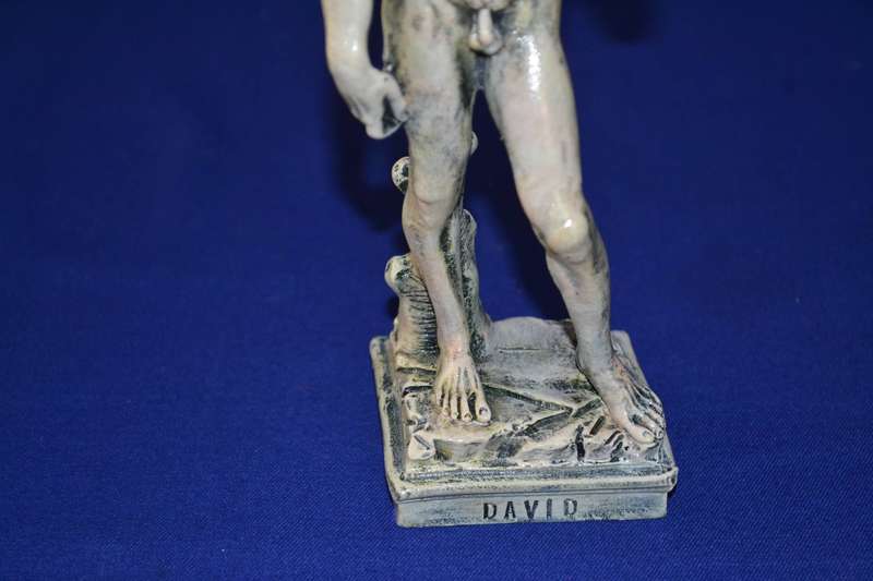 Vintage Classic A Santini Resin Figure - David