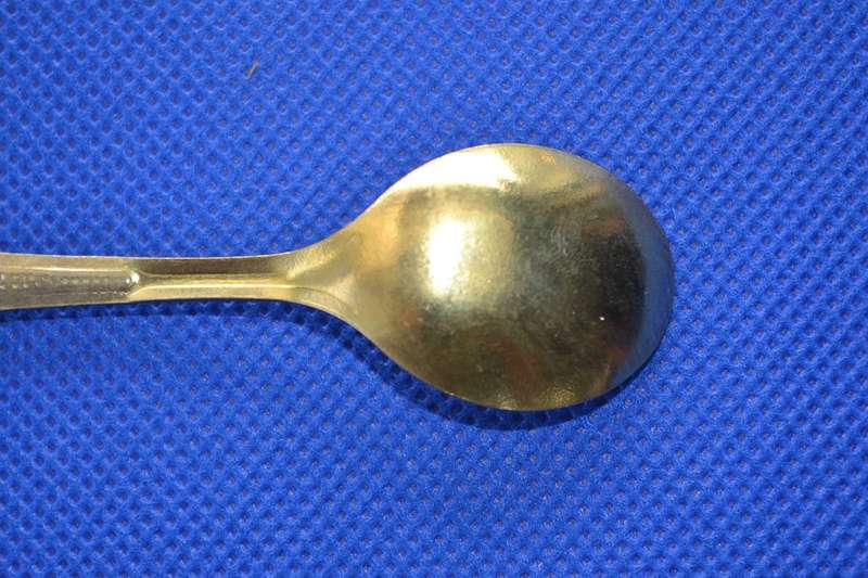 Collection of 35 Small Gold toned Spoons