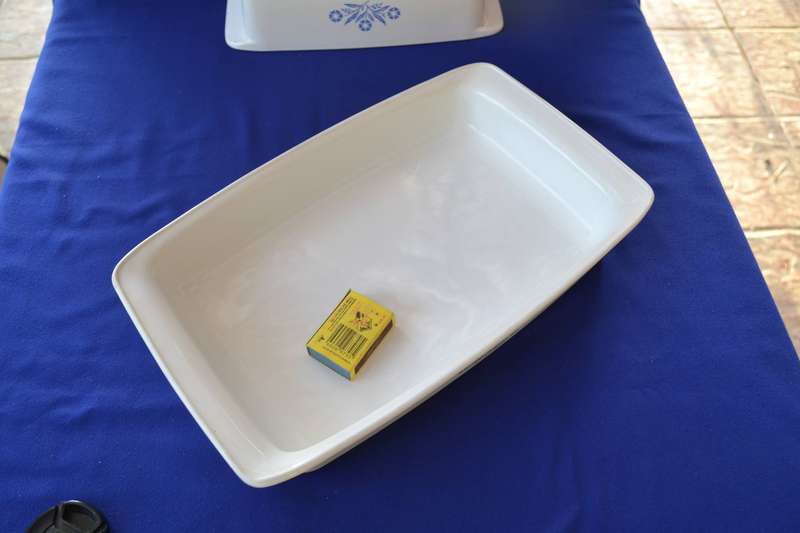 Vintage Corning Ware Cornflower Blue Roasting / Lasagne Dish and Loaf Pan