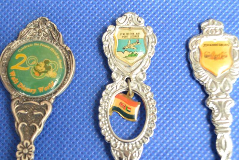 Collectors Souvenir Spoons - Disney World - Johannesburg - South Africa