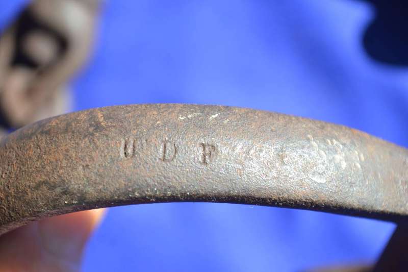 Antique Prison Shackles 19thC with Keys - East African