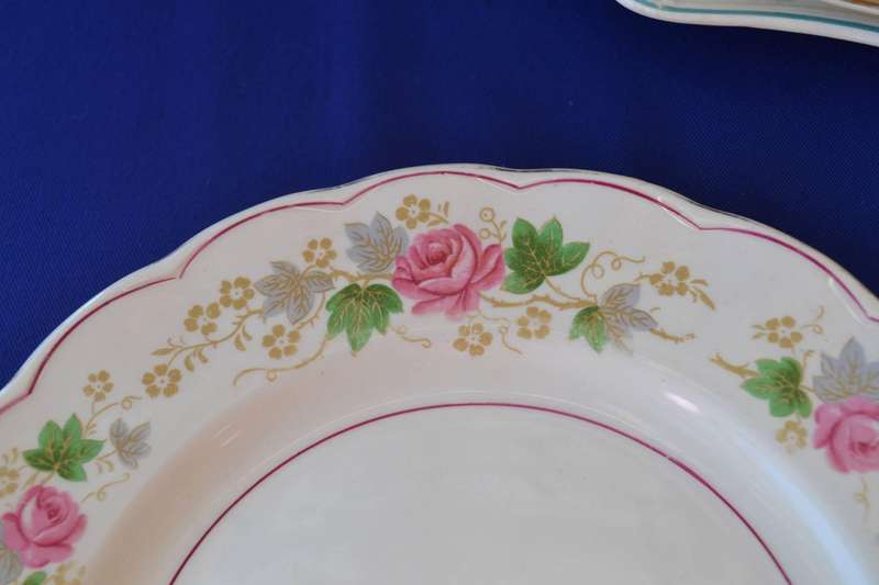 English Porcelain Vintage Cake Plates - Various Makers