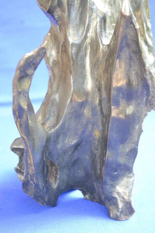 Japanese Charred Cedar Root Sculpture