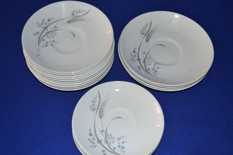 Vintage Johnson Bros Ironstone Saucers from thr Snowhite Range -  20 Pieces