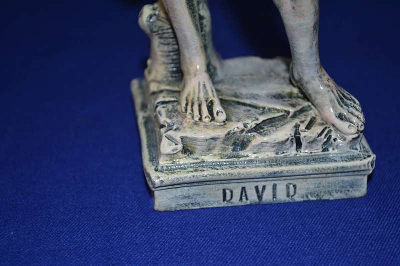 Vintage Classic A Santini Resin Figure - David